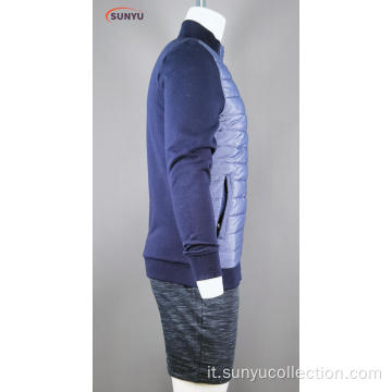 Cappotto lungo da uomo Standcollar Longsleeve